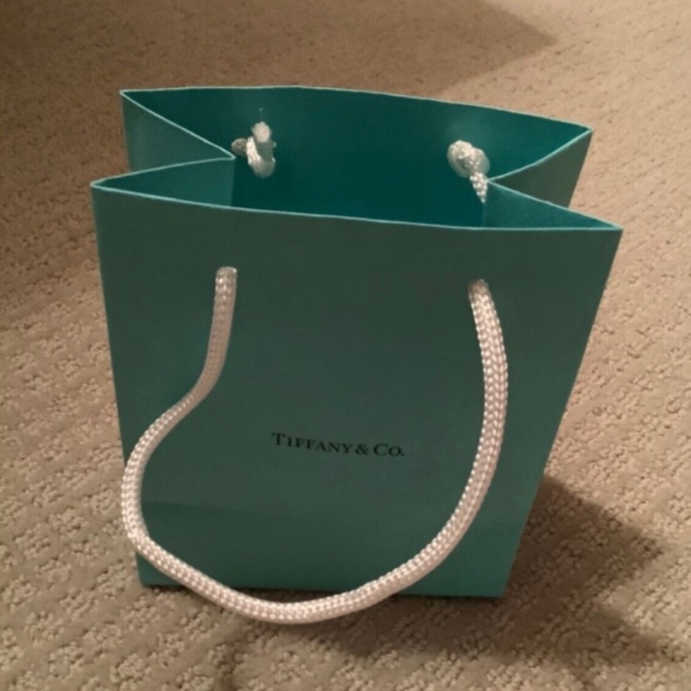 Tiffany & Co small gift bag.